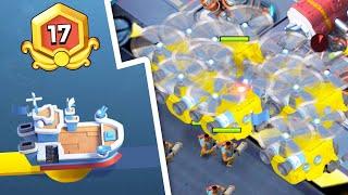 BOOM BEACH MAX HEAVY CHOPPAS VS WARSHIPS!