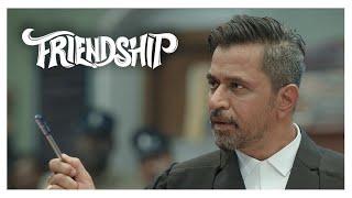 Friendship Movie Scenes | Arjun and M.S Baskar have statements at court | Harbhajan Singh | Losliya