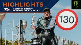 Monster Energy Supersport TT Race 2 - Highlights | 2023 Isle of Man TT Races