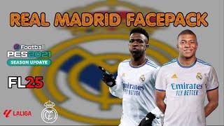 REAL MADRID FACEPACK FOR PES 2021 & FL 25