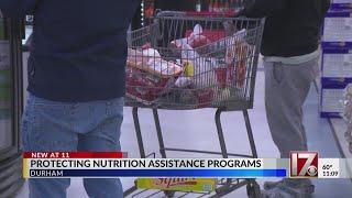 Protecting nutrition assistance programs in Durham