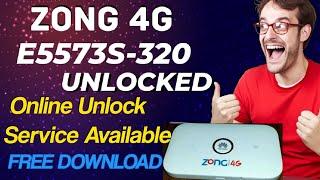 How to Unlock Zong Device E5573s-320 For All Network || No Service Fix All Network Solution 2024.