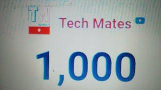 Hitting 1000 Subscribers on YouTube (Biggest Victory) | Good News From Tech Mates