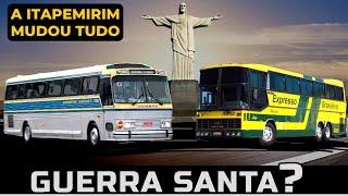 A HISTÓRIA DA MAIOR GUERRA DO TRANSPORTE RODOVIÁRIO DO BRASIL!! A ITAPEMIRIM MUDOU ESSE JOGO