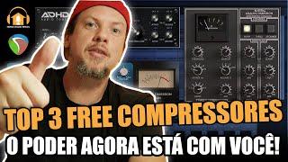 Reaper | 3 plugins de Compressão Gratuitos e Indispensáveis