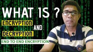 encryption and decryption in hindi |What is Encryption? | What is Encryption and Decryption ?