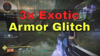 Triple 3x Exotic Armor Perks Glitch