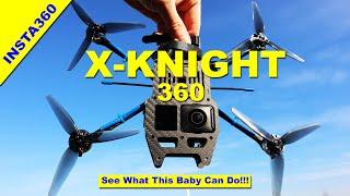 The X-Knight 360 will blow your mind! Review with Insta360 Camera