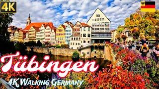 Walking in Tübingen Germany /Picturesque and Beautiful German town 4K/4k Walking Tour Tübingen