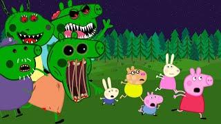 Zombie Apocalypse, Zombies Appear At The City ‍️ | Peppa Pig Funny Animation