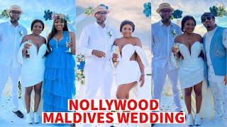 Despite Being Controversial Mary Njoku Said YES To Jason Njoku In Breathtaking Maldives Wedding