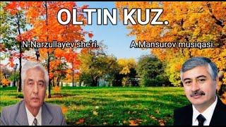 5-sinf | "Oltin kuz" qo'shig'i. N.Narzullayev she'ri. A.Mansurov musiqasi. #karaoke