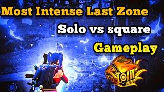 Most Intense Last Zone PUBG Lite|PUBG Mobile Lite Solo Vs Squad Gameplay