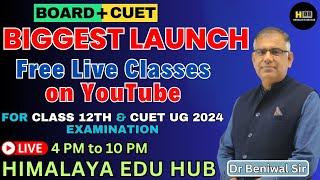 CUET 2024 Free Live Classes | Himalaya Edu Hub