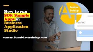 How to use sample SDK apps in Business Application Studio | Creating Fiori Apps in SAP BAS | SDK UI5