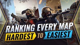 Ranking EVERY MAP From HARDEST To EASIEST - CS:GO