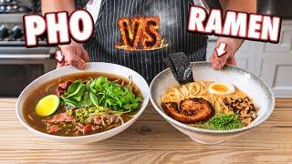 Tonkotsu Ramen Vs. Pho