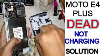 Moto E4 Plus Dead & Not charging solution | Moto E4 plus not turning on and not getting charged