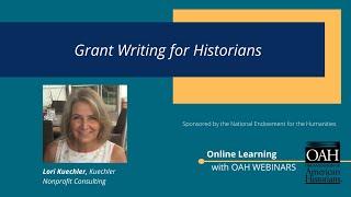 Grant Writing for Historians
