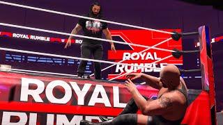 WWE 2K24 Live Stream - 30 Men's Royal Rumble Winner Faces OTC Roman Reigns WWE 2K24