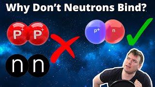 Neutrons Don't Bind. Why?