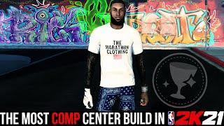 THE MOST COMP CENTER BUILD IN NBA 2K21! (BEST CENTER BUILD FOR ALL GAME MODES!)