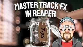 Master Track FX in REAPER