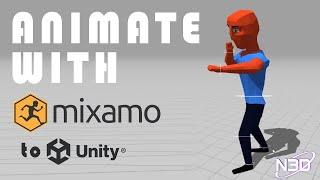 How To Use Mixamo to Animate Characters In Unity - Easy Tutorial