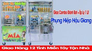 Xe Mía Đánh Bọt + Ép Ly Combo Tận Nhà Phụng Hiệp Hậu Giang|Giao Hàng Miền Tây