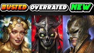 New Crazy Champs Test Server Damage Tests and Results!!  Raid: Shadow Legends