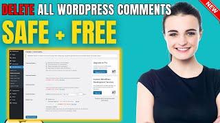 How to bulk remove wordpress comment 2024 | Delete All WordPress Comments