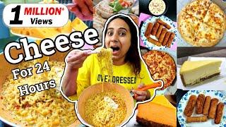 I only ate CHEESE for 24 Hours | Food Challenge | All Cheese dishes