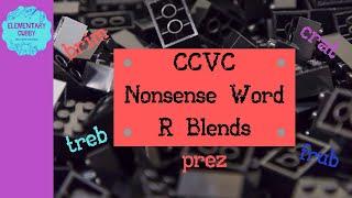 CCVC Nonsense Words R Blend Practice