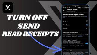 How To Disable Read Receipts On Twitter App