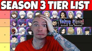 Season 3 Tier List Tokyo Ghoul Break The Chains