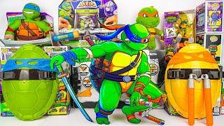 Teenage Mutant Ninja Turtles Unboxing ASMR | Giant Warrior Turtle Leonardo Box | Weapon Collection