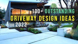 100+ Best Modern Driveway Design Ideas for workable Budget & Curb Appeal l 2022