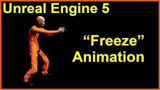 UE5 Quick Tip: Create a Single Frame Pose from an animation sequence #unrealengine #ue5 #animation