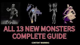 Content Warning Complete Guide - All 13 NEW Monsters Explained