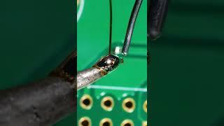 Broken Trace Repair (BTR-10) - Quick Learn #electronics #repair #shorts