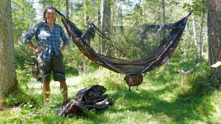 Bushcraft Goods Amazonas Forest Hammock and Unigear Waterproof Backpack