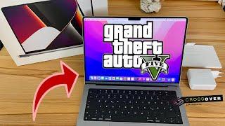 ZOCKEN auf dem Mac? Das geht! M1 Pro/Max CrossOver Test | GTA V