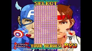 [ GAME MUGEN ] SCREENPACK MARVEL VS CAPCOM 1