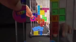 TETRIS BOARD GAME IN REAL LIFE! #shorts