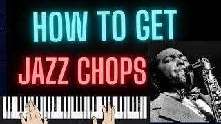 HOW TO GET JAZZ CHOPS: Special exerecise to learn essential be-bop tecnhiques for jazz.