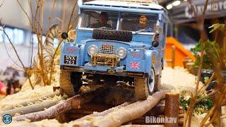 RC ROCK CRAWLER 1/10 SCALE - PARCOURS FOR 4x4 VEHICLES - EMSLAND MODELLBAU 2023 LINGEN GERMANY