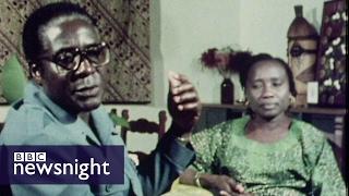 Robert Mugabe's 1980 victory in Zimbabwe -  Newsnight Archives (1980)