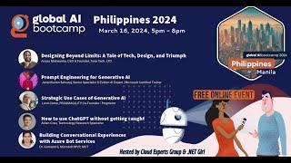 Keynotes and Intro | Global AI Bootcamp 2024  Manila, Philippines