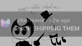 How is Moxie gonna tell us not to ship Bendy and Bill? (Every Bendy x Bill moment in Re:DBB)