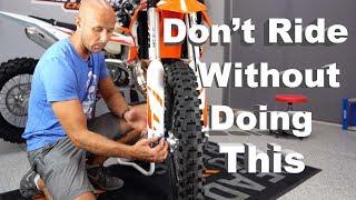 New Or Used Dirt Bike Setup Tips   BEFORE YOU RIDE